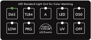Bedienfeld der Light2go IV LED Bedienfeld