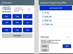LED2match App - Lizenz 2 Fernsteuerung